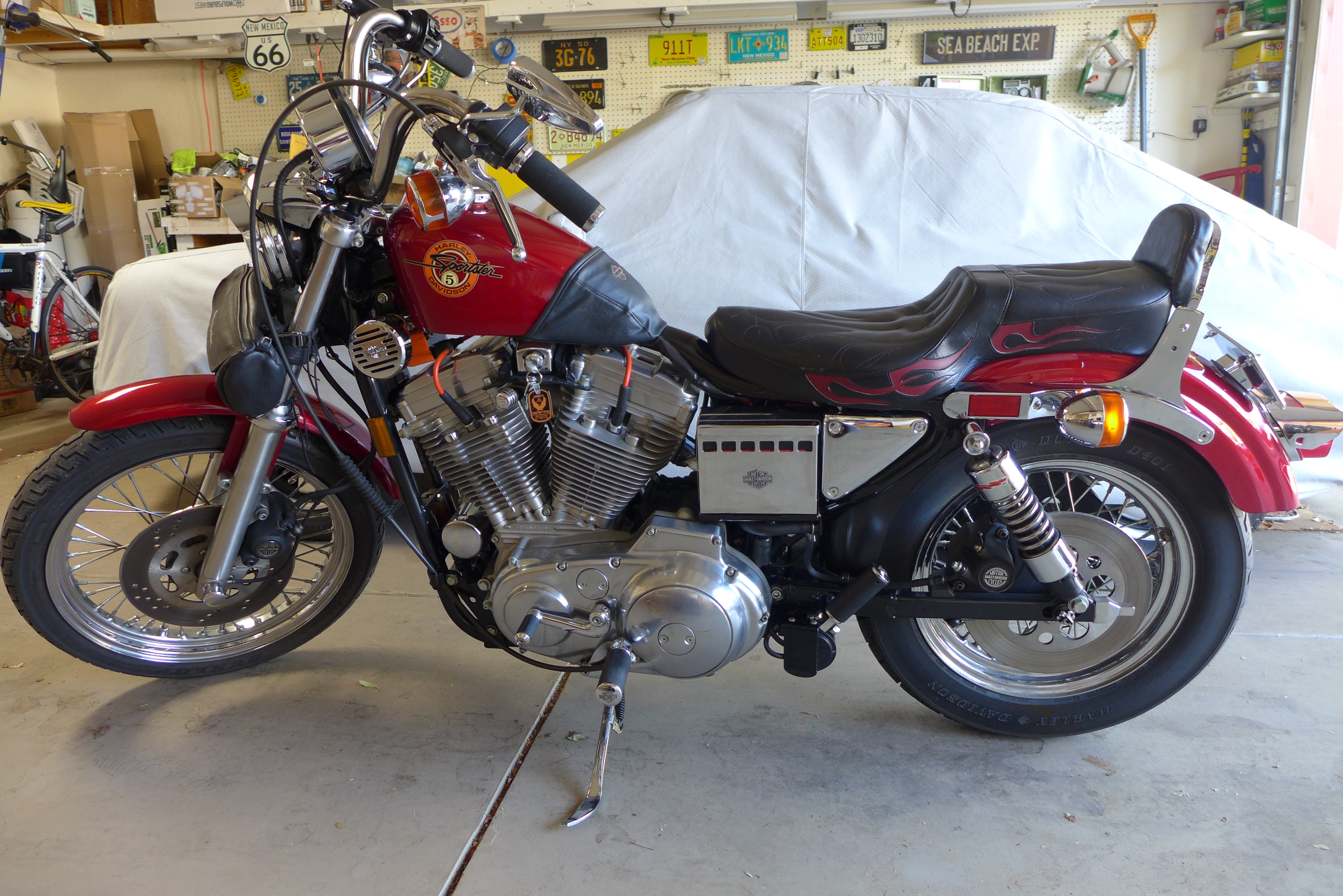 1992 Harley-Davidson Sportster sold at auction for $2,550