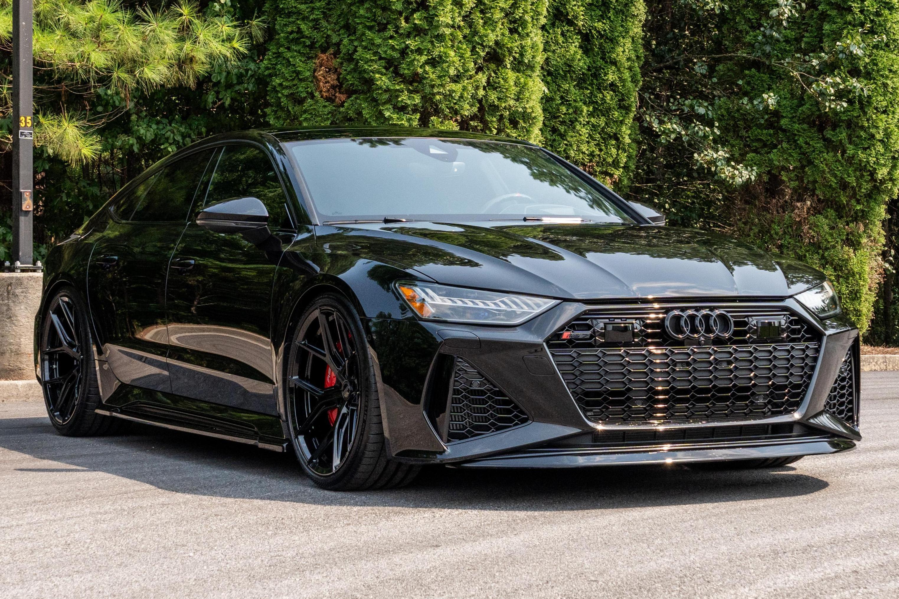 2021 Audi RS7 sold at auction for $71,500