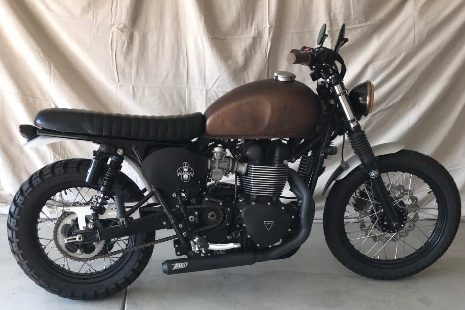 2014 Triumph Bonneville sold at auction for $7,000