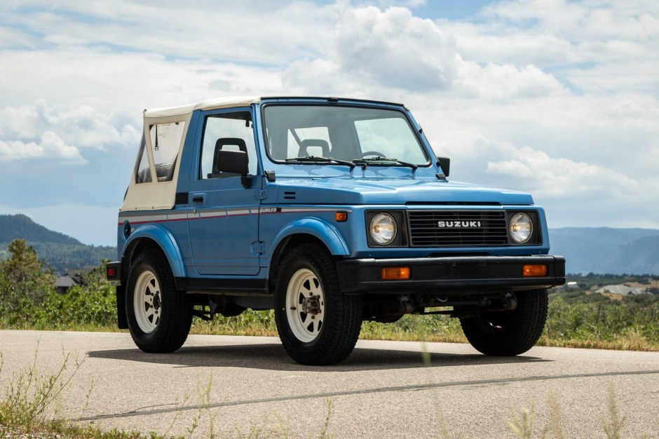 1987 Suzuki Samurai sold at auction for $16,750