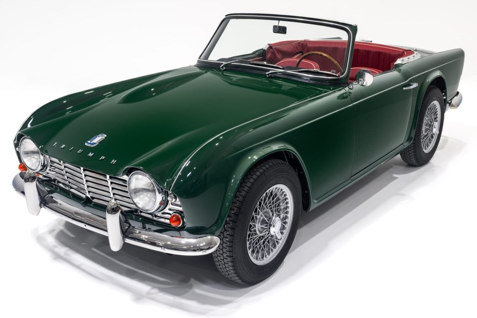 1962 Triumph TR4 sold at auction for $51,500