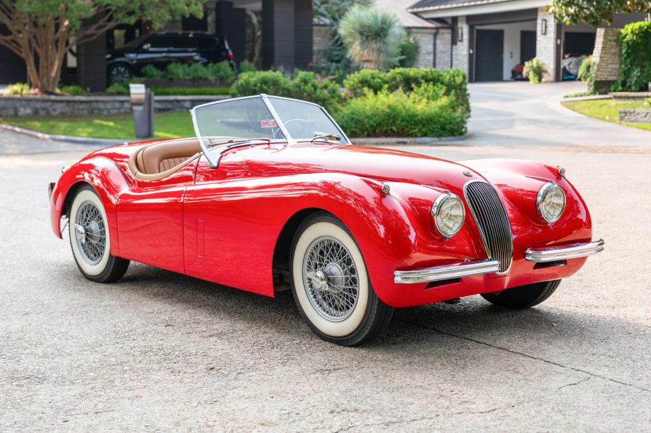 1954 Jaguar XK120 sold at auction for $51,000