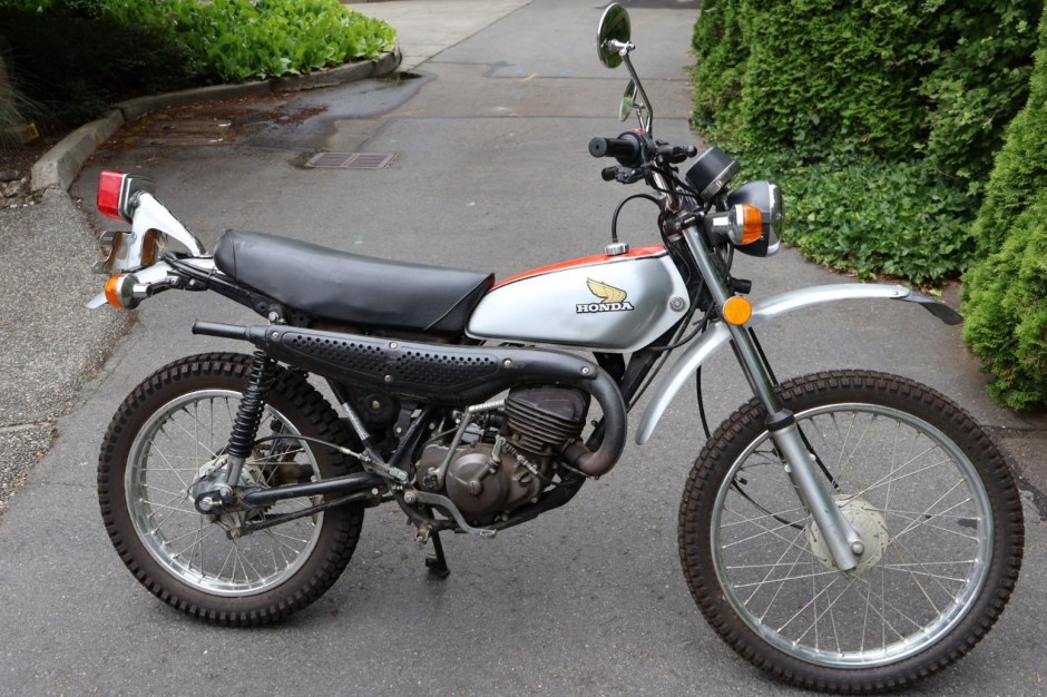 1975 Honda Elsinore sold at auction for $3,100