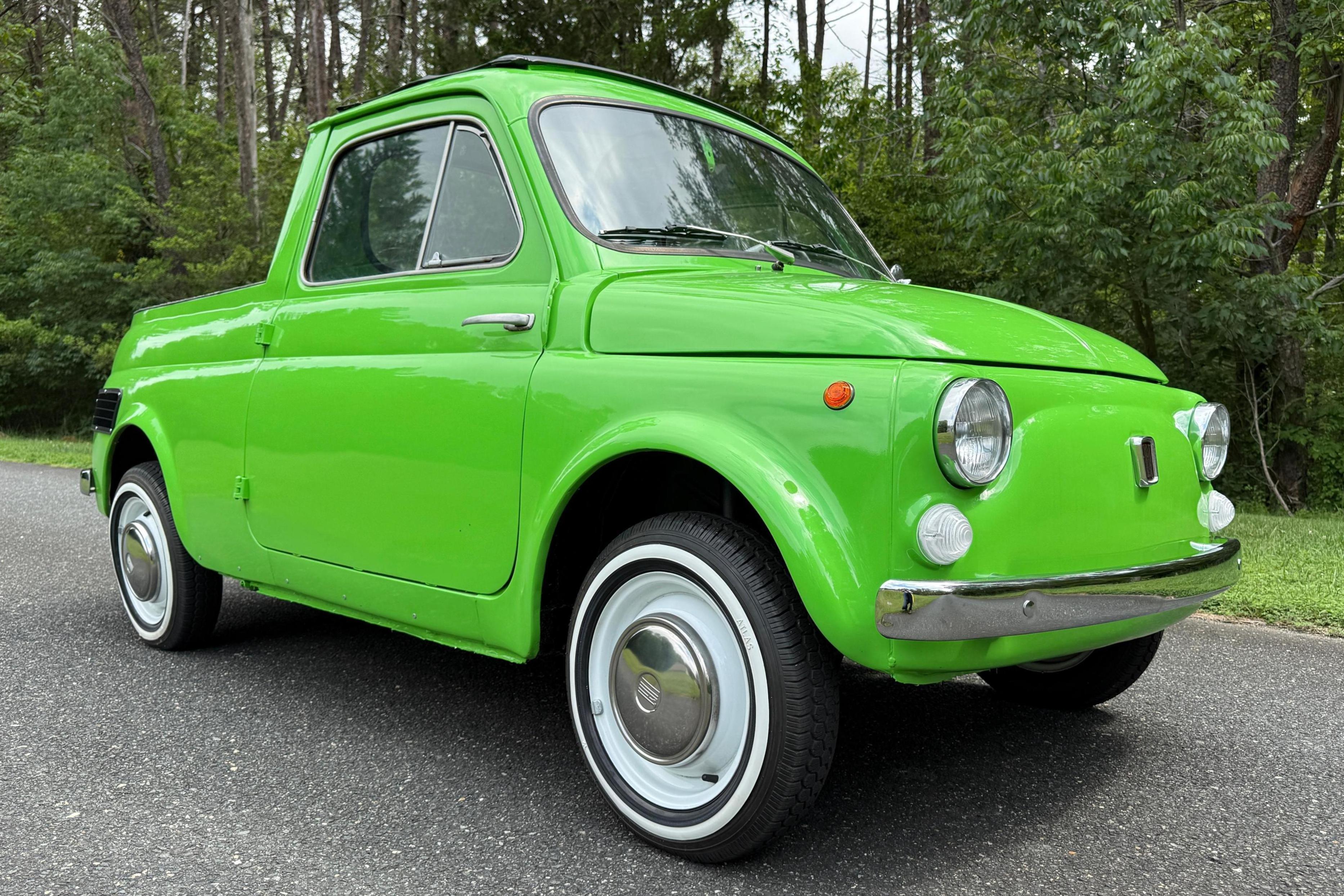 1973 Fiat 500 sold at auction for $10,500