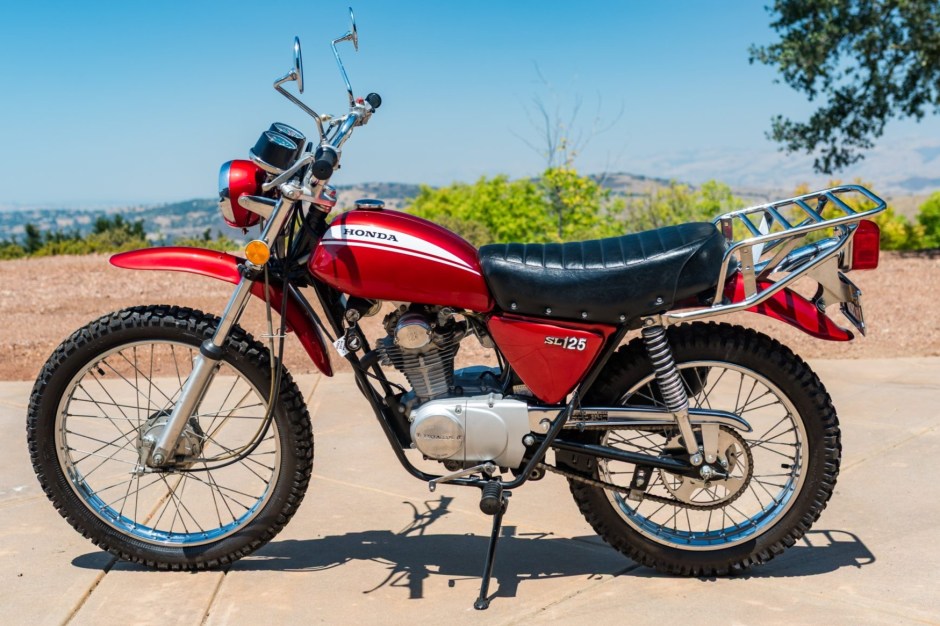 1972 Honda SL Motosport sold at auction for $3,500