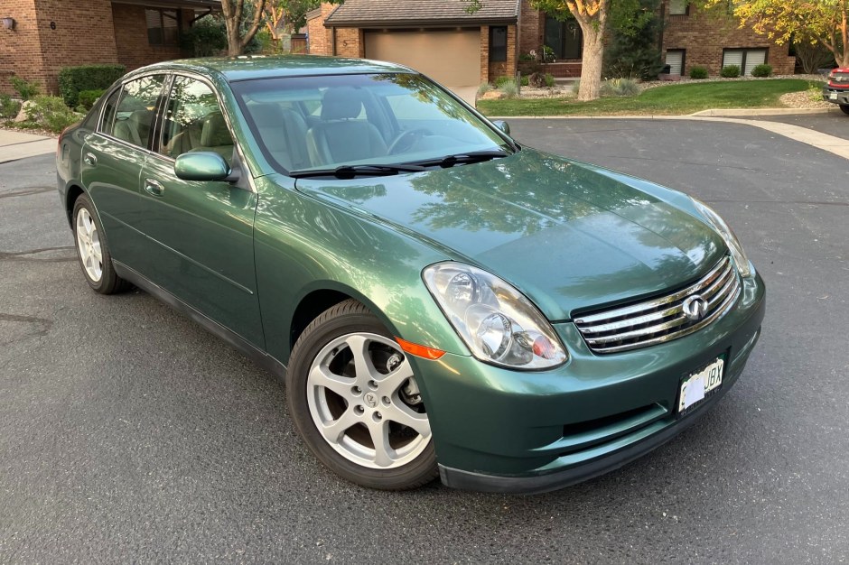 2003 Infiniti G sold at auction for $9,033