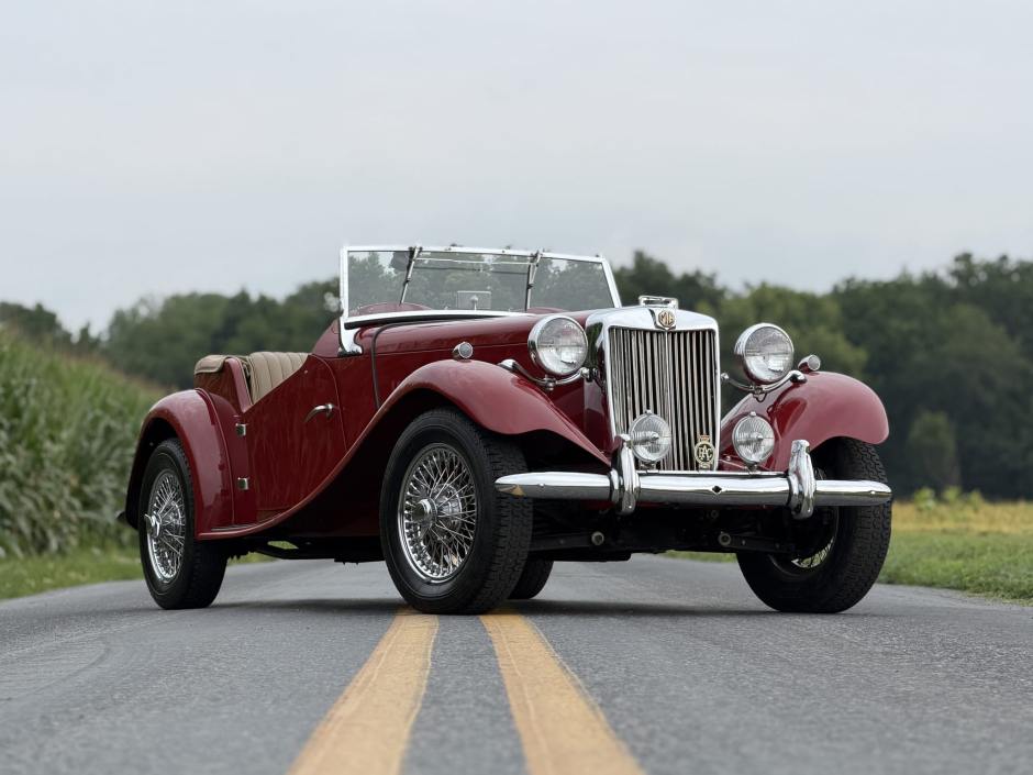 1951 MG TD sold at auction for $21,000