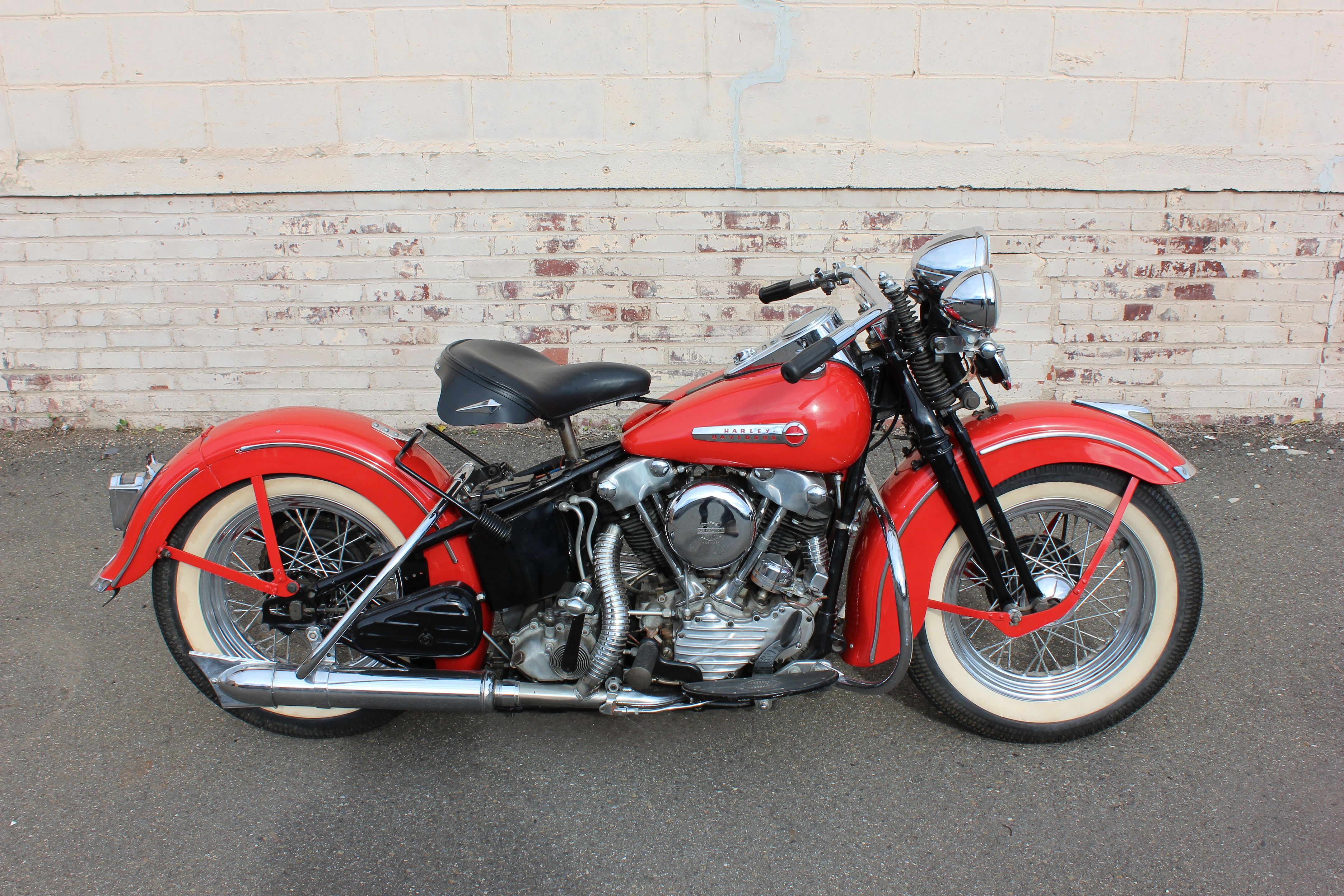 1947 Harley-Davidson Knucklehead sold at auction for $29,900