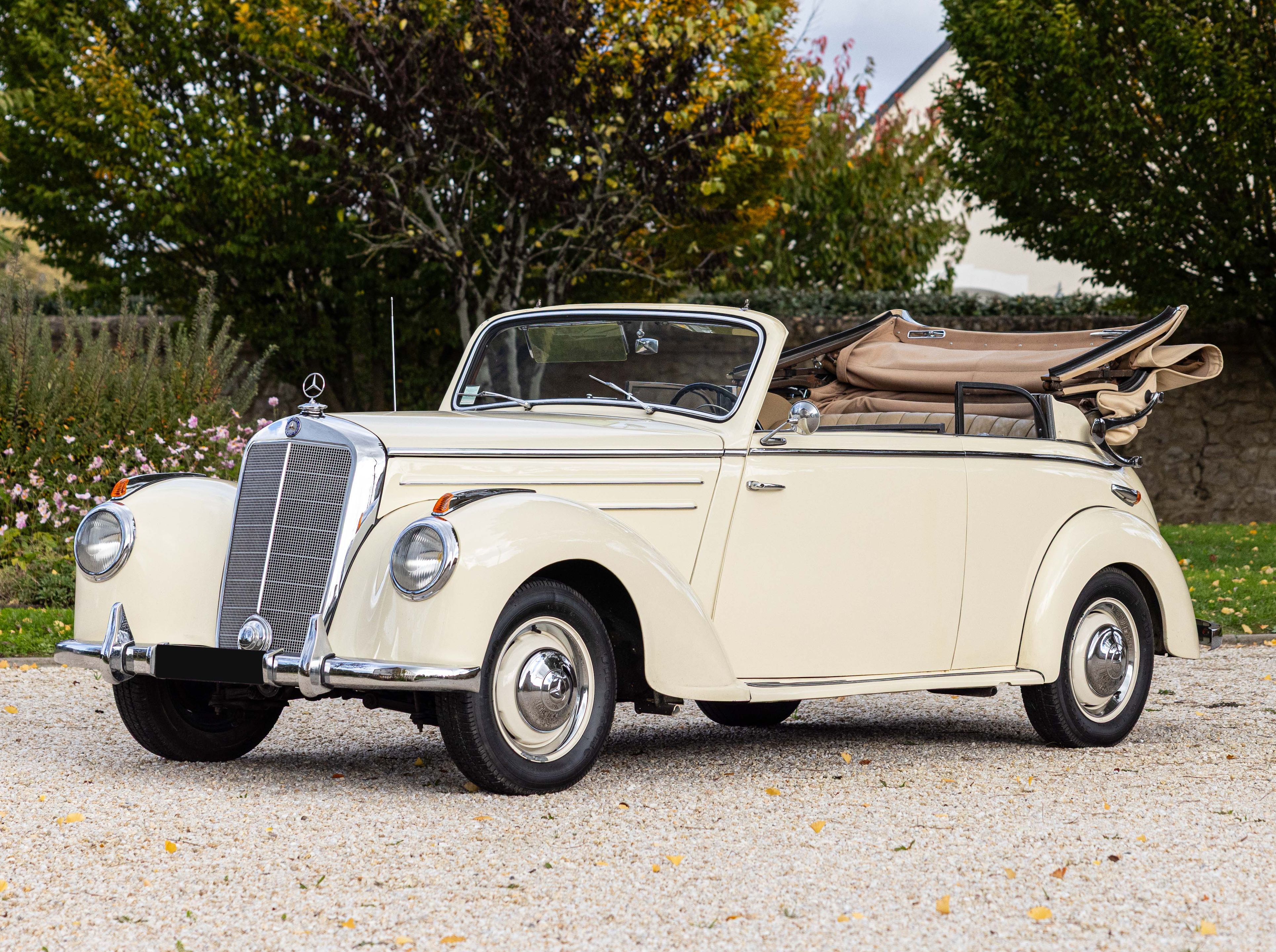 1952 Mercedes-Benz W187 220 sold at auction for $40,250