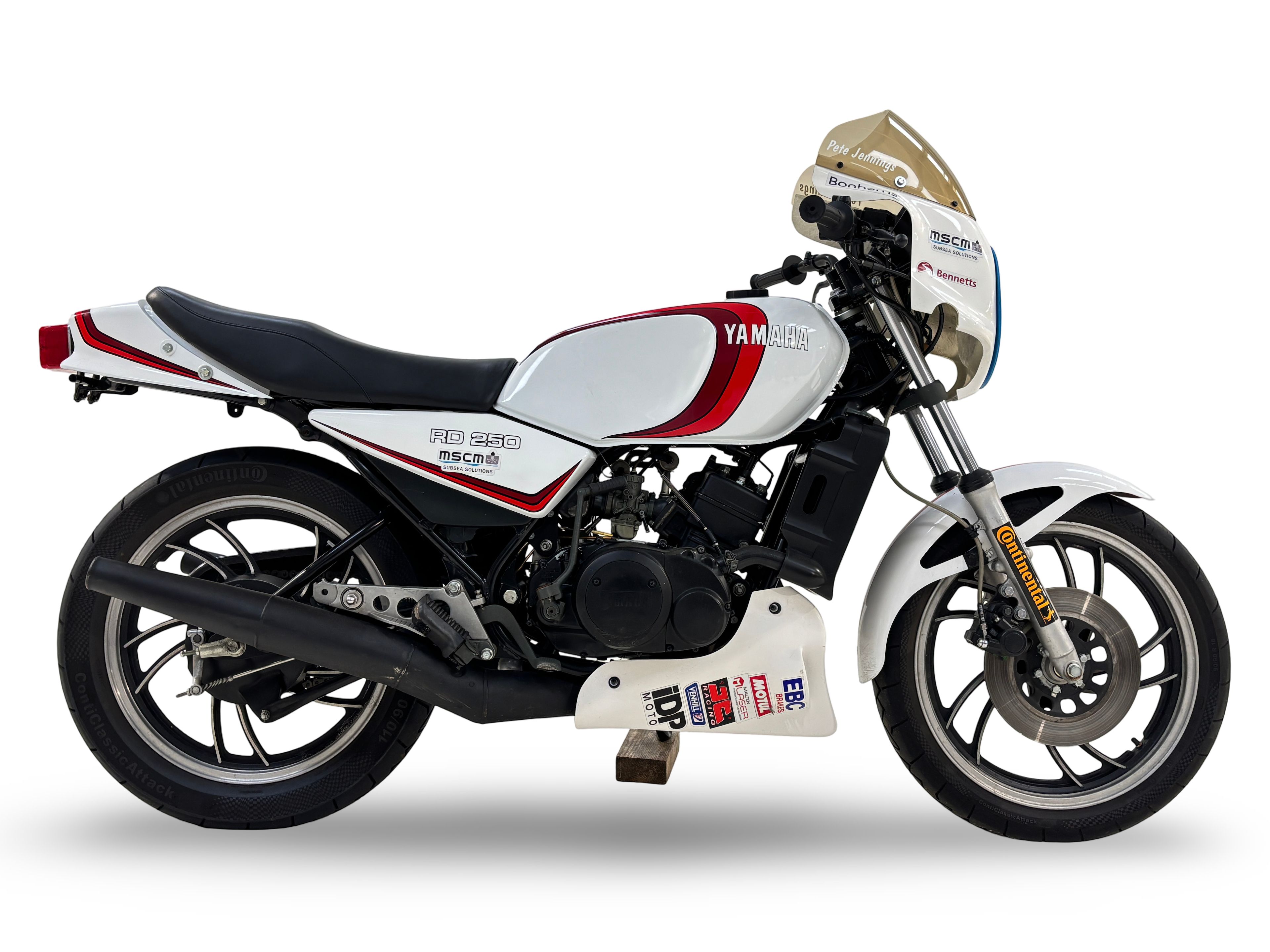 1980 Yamaha RD sold at auction for $2,990