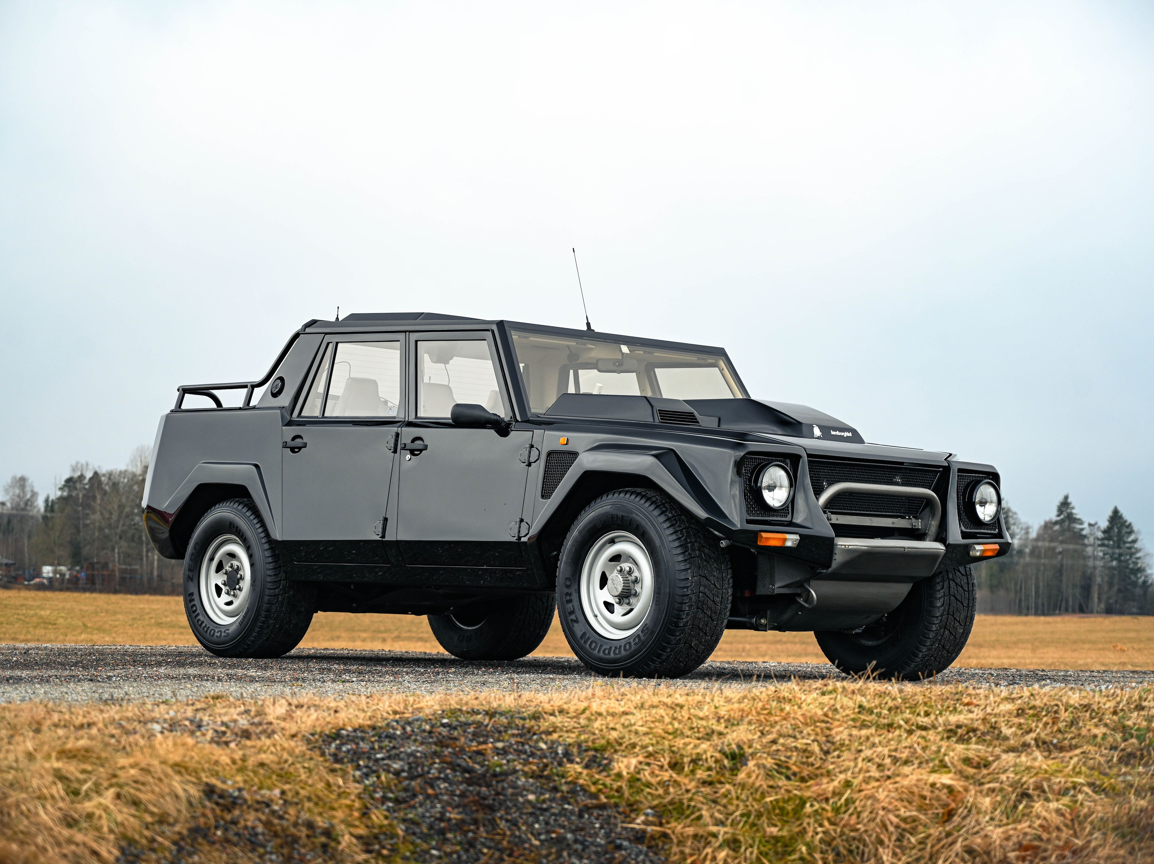 1989 Lamborghini LM002 sold at auction for $448,500