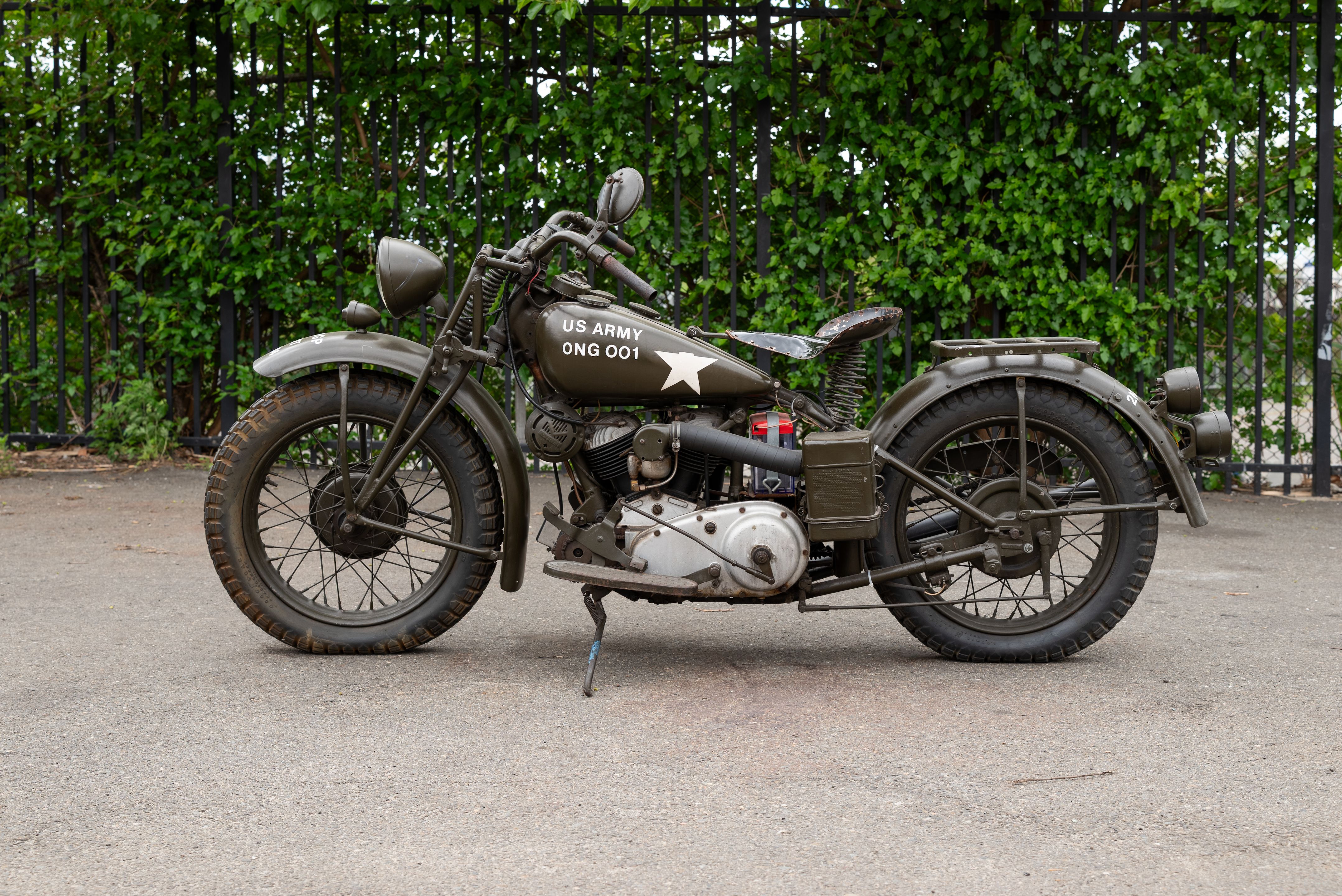 1943 Indian Scout sold at auction for $8,625