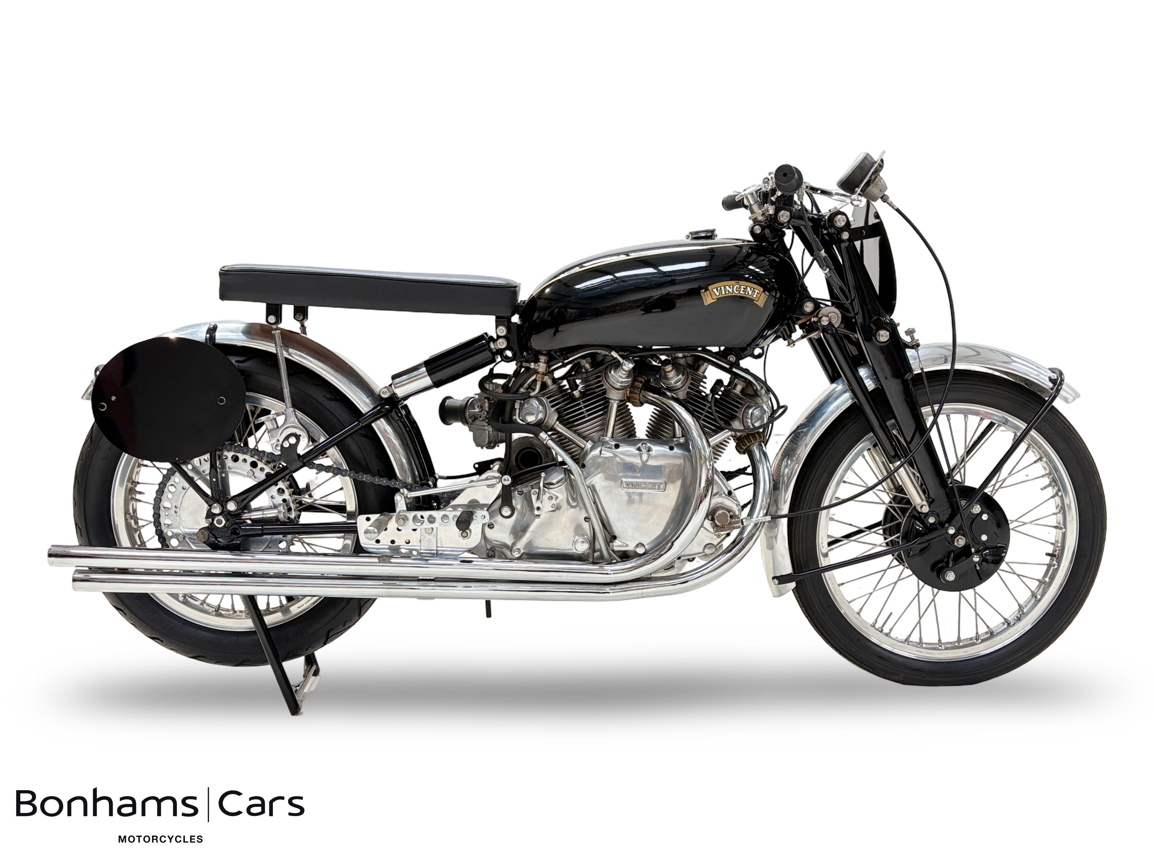 1954 Vincent Black Shadow sold at auction for $36,800