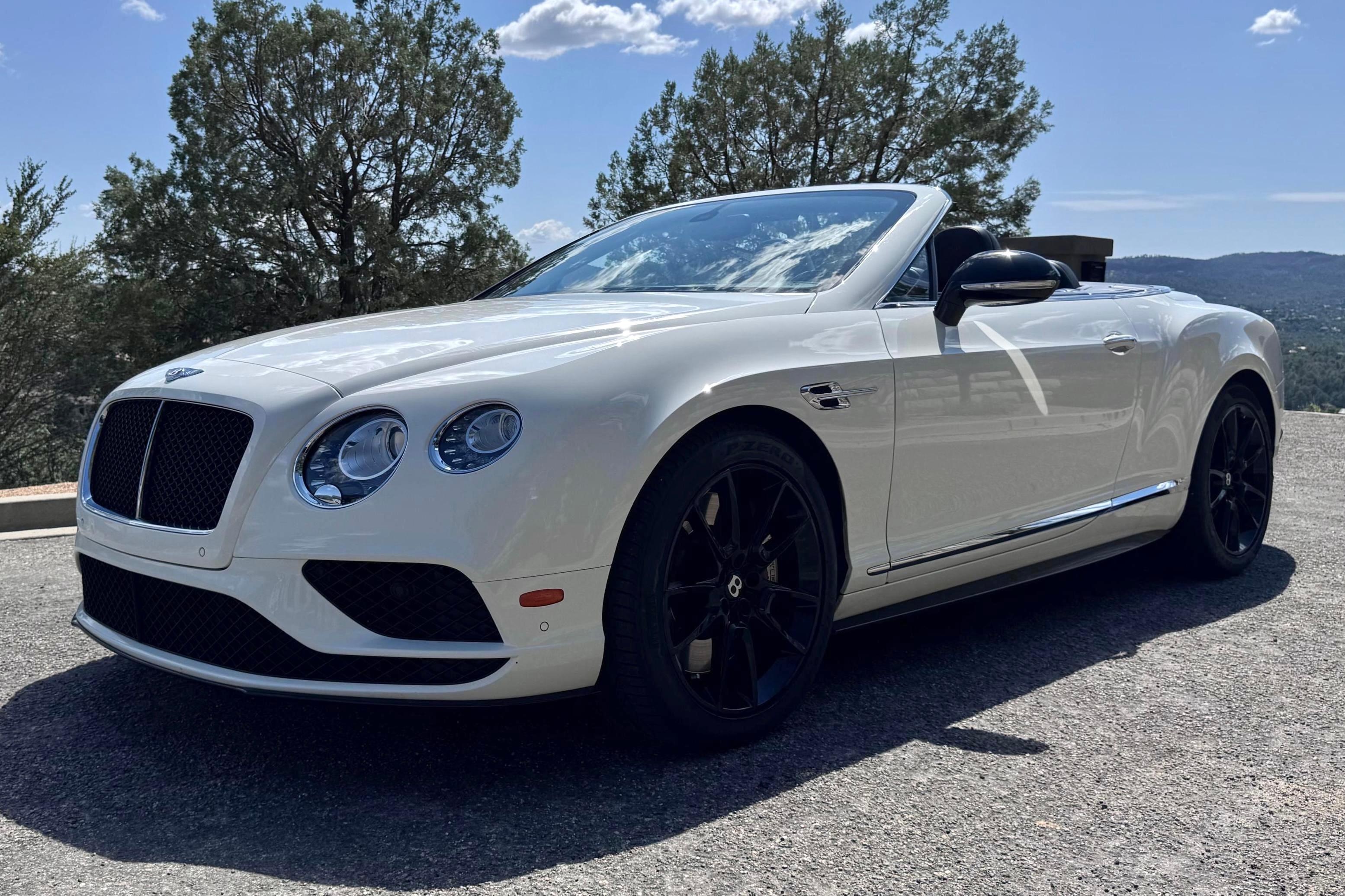 2016 Bentley Continental sold at auction for $65,500
