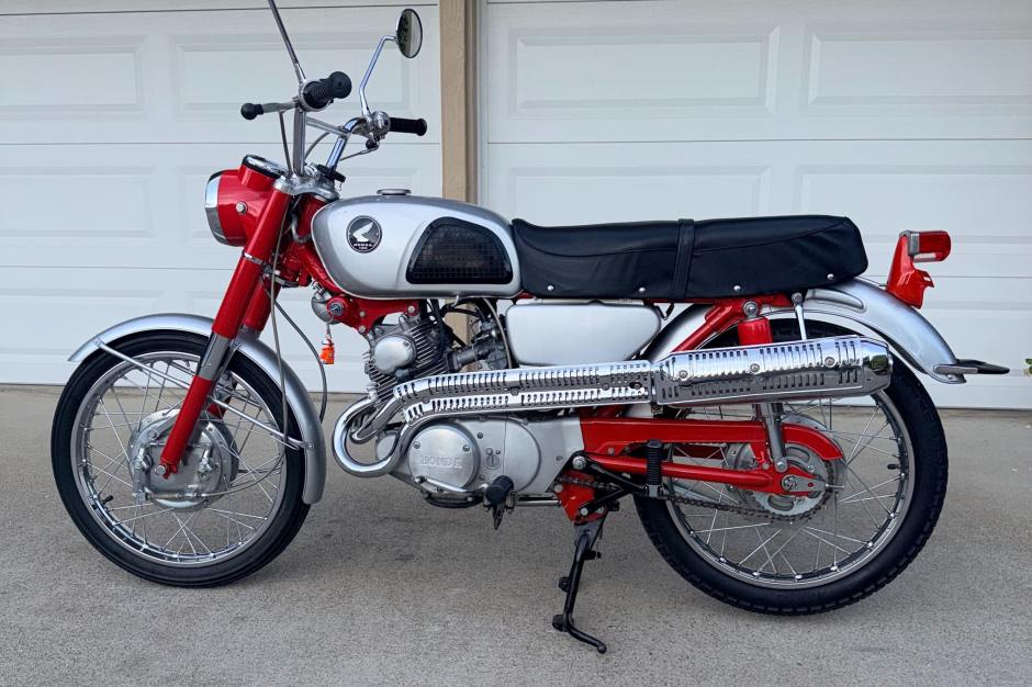 1967 Honda CB160 sold at auction for $7,300