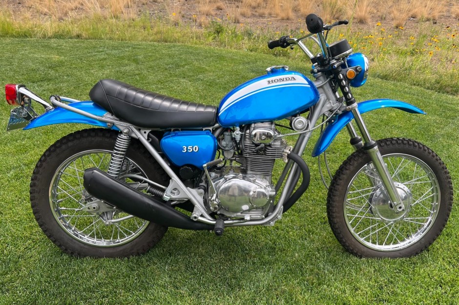 1971 Honda SL Motosport sold at auction for $5,200