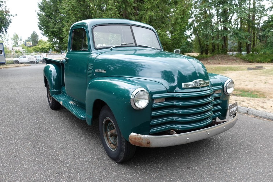 1951 Chevrolet Advance-Design Pickup sold at auction for $9,200