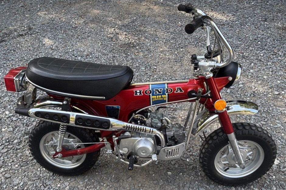1972 Honda CT70 sold at auction for $3,700