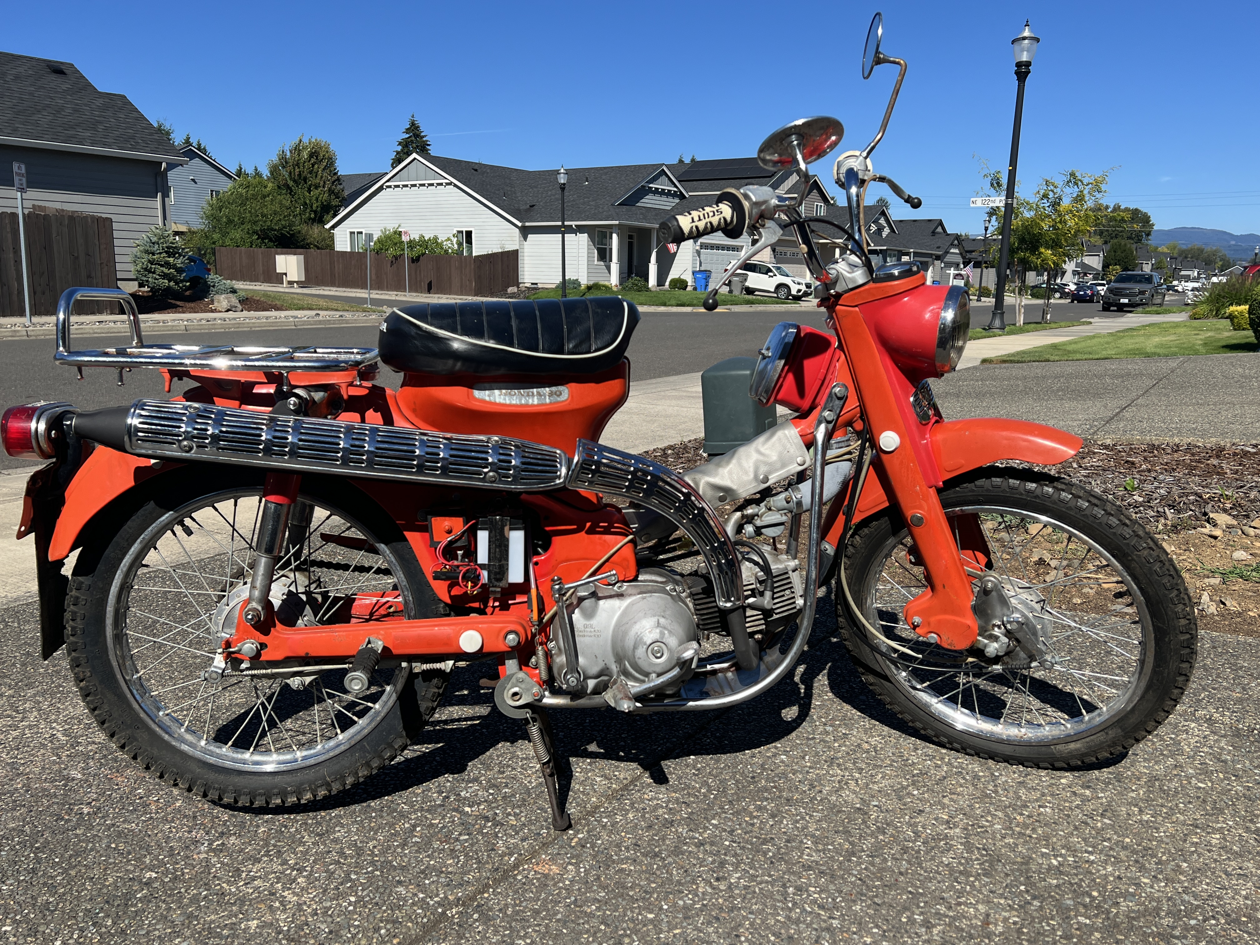 1967 Honda CT90 sold at auction for $950