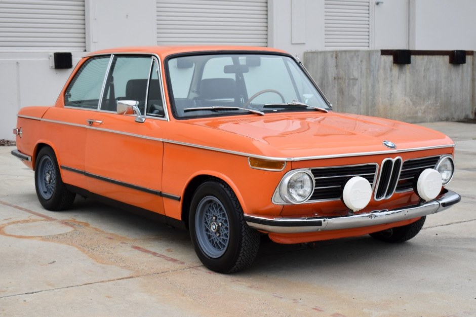 1972 BMW 2002 sold at auction for $19,900
