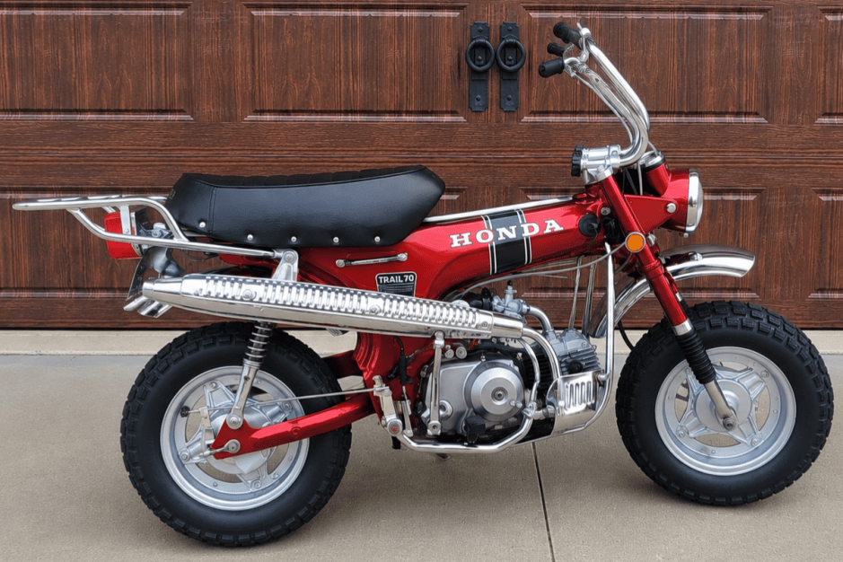 1971 Honda CT70 sold at auction for $5,200