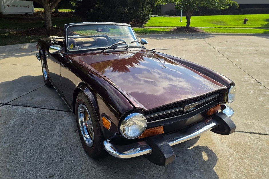 1974 Triumph TR6 sold at auction for $4,800