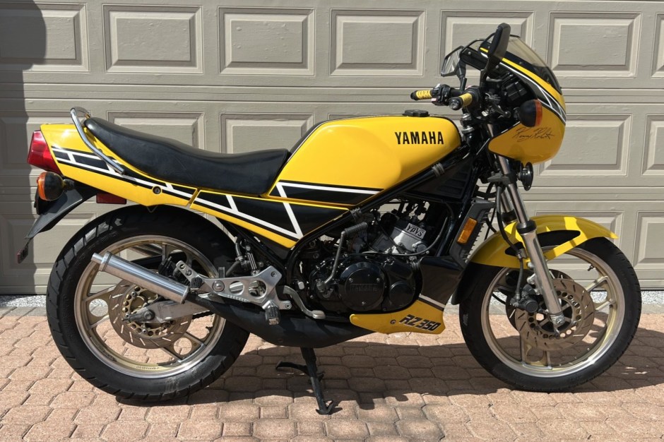 1984 Yamaha RZ sold at auction for $14,300