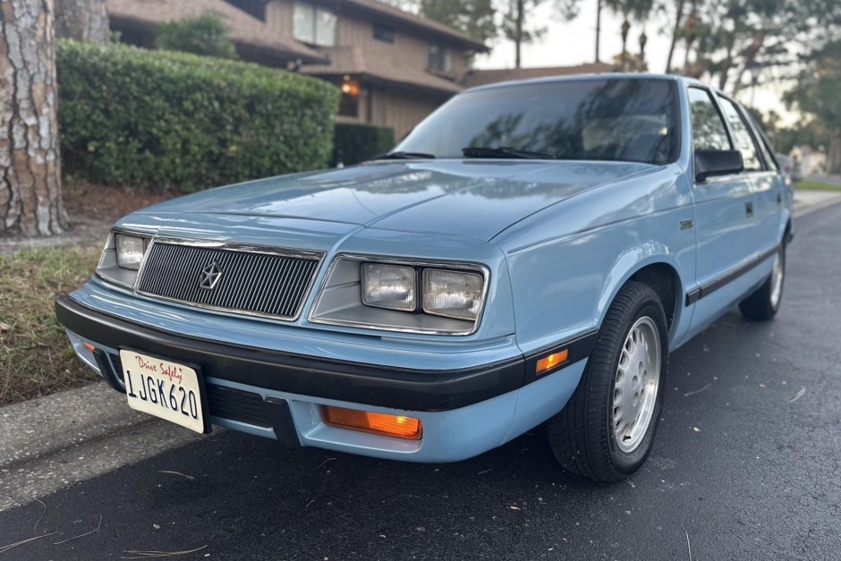 1985 Chrysler LeBaron sold at auction for $8,200