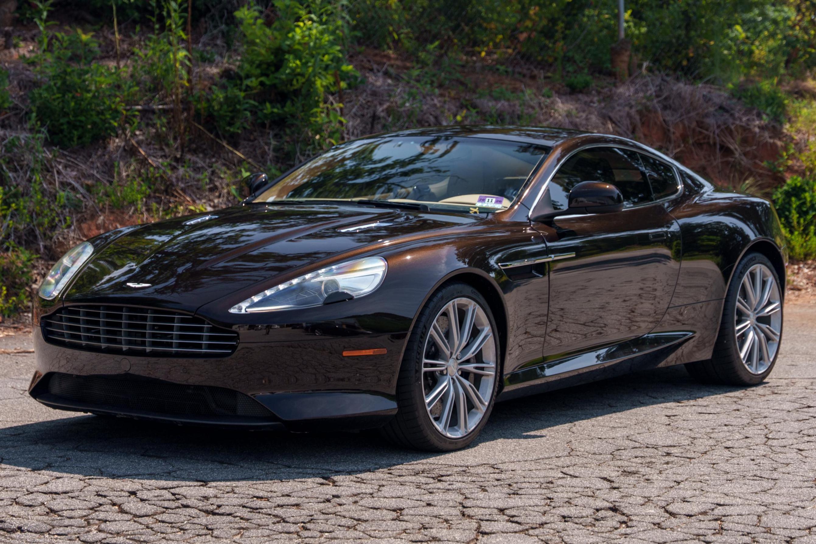 2012 Aston Martin Virage sold at auction for $60,007