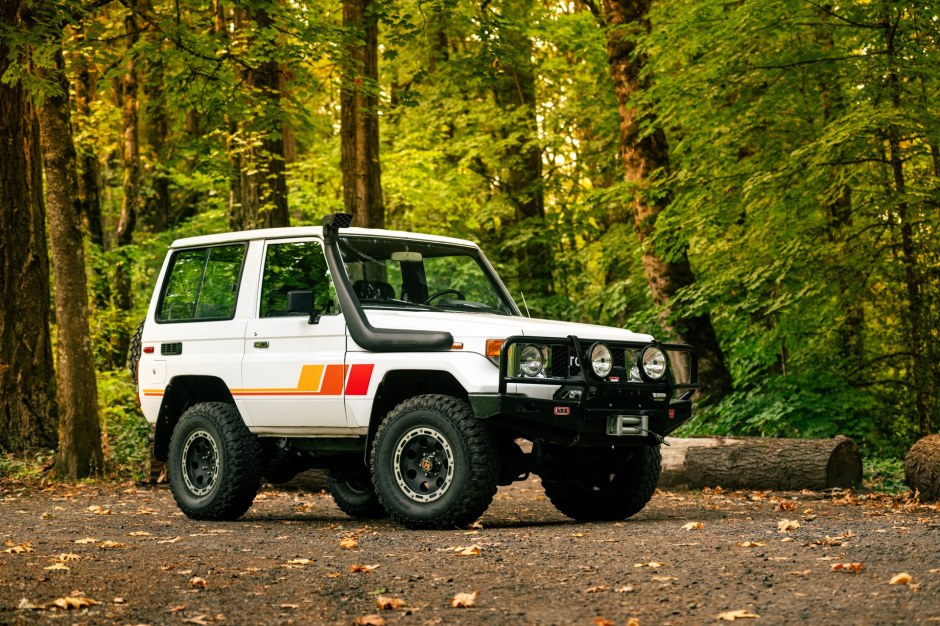 1985 Toyota Land Cruiser 70 Series sold at auction for $22,750