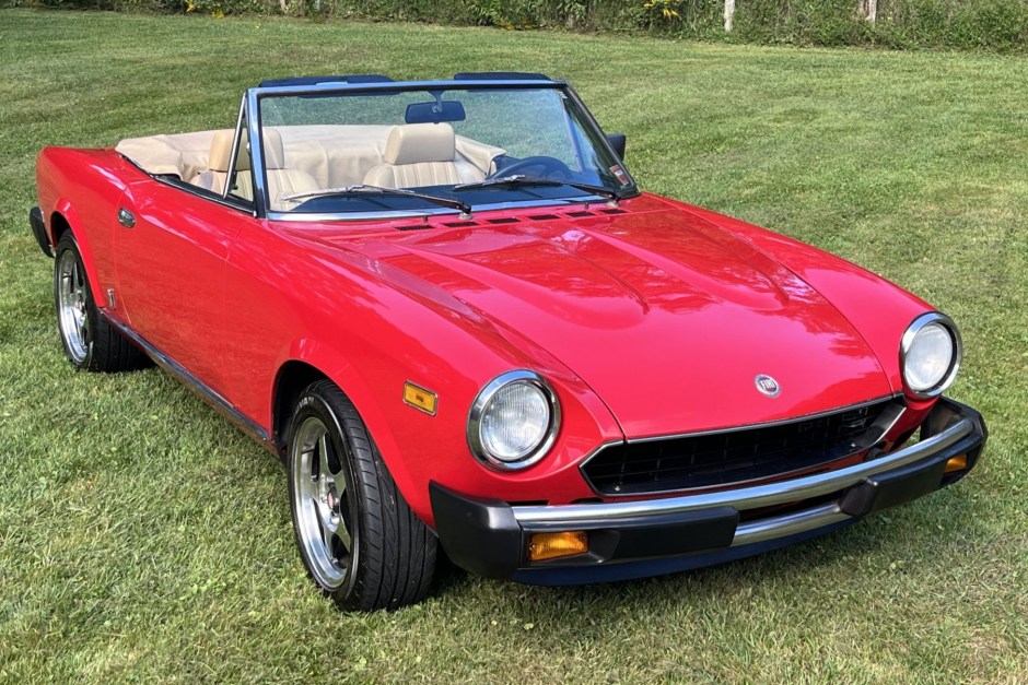 1981 Fiat 124 sold at auction for $8,800