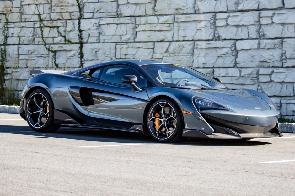 2019 McLaren 600LT sold at auction for $221,000