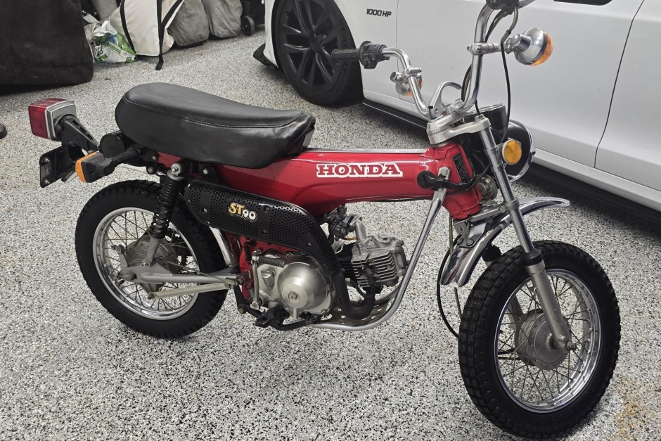 1975 Honda ST90 sold at auction for $1,900