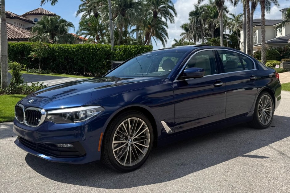2018 BMW 5-Series sold at auction for $16,550