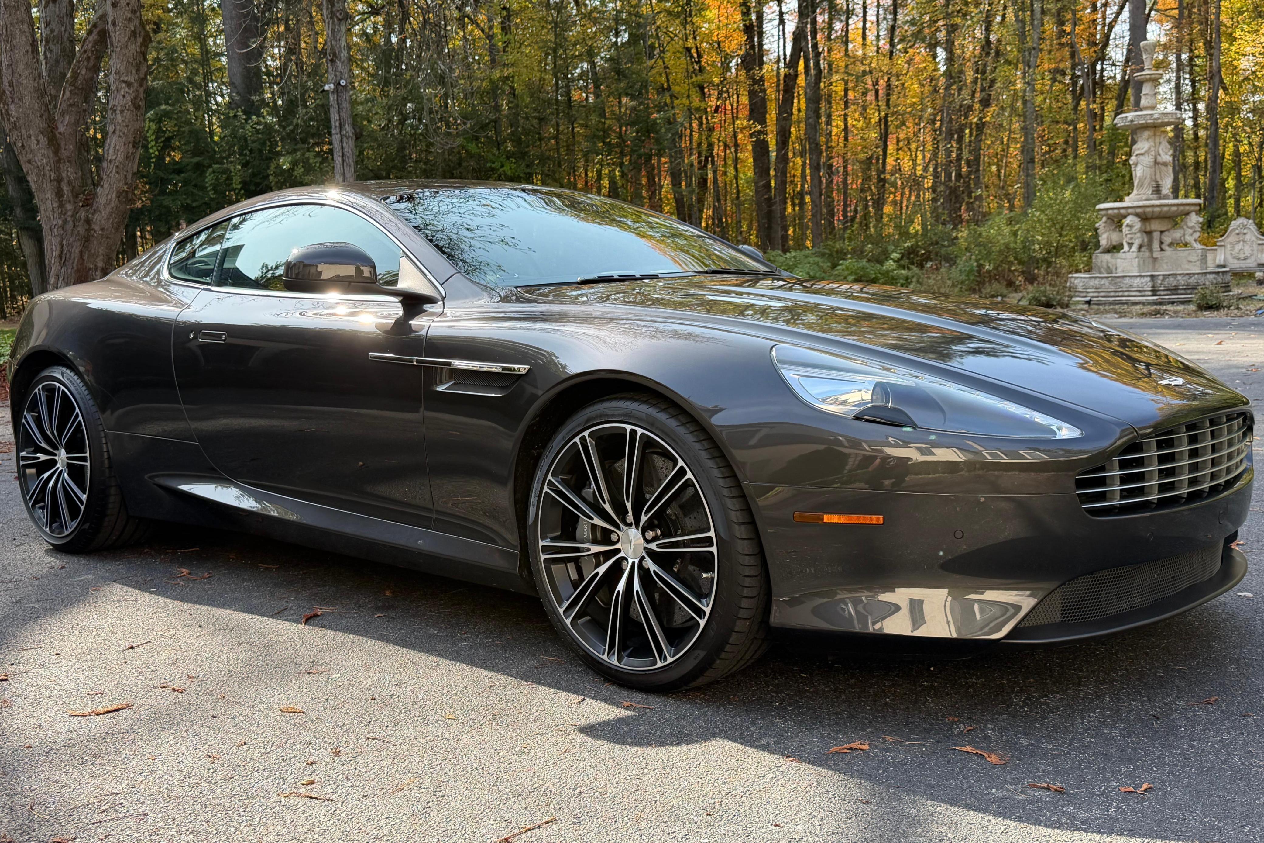 2012 Aston Martin Virage sold at auction for $49,250