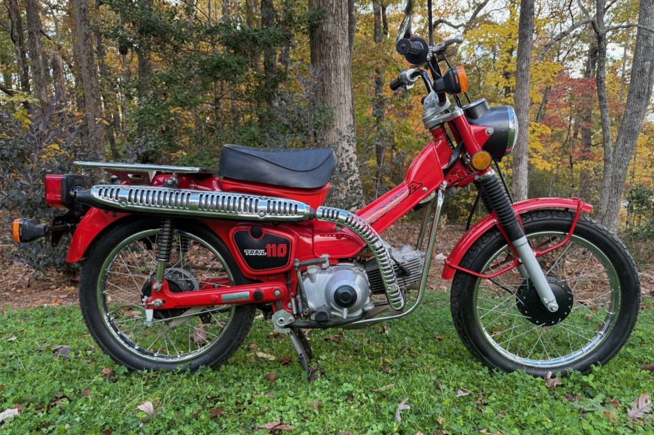 1982 Honda CT110 sold at auction for $2,500