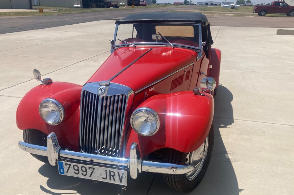1955 MG TF sold at auction for $14,500