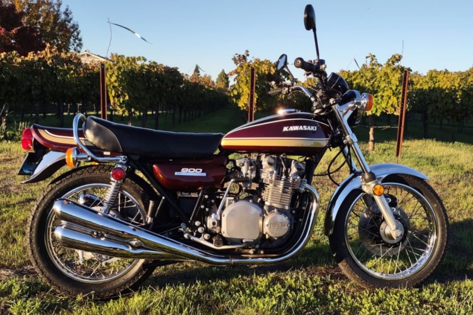 1975 Kawasaki Z1 sold at auction for $14,500