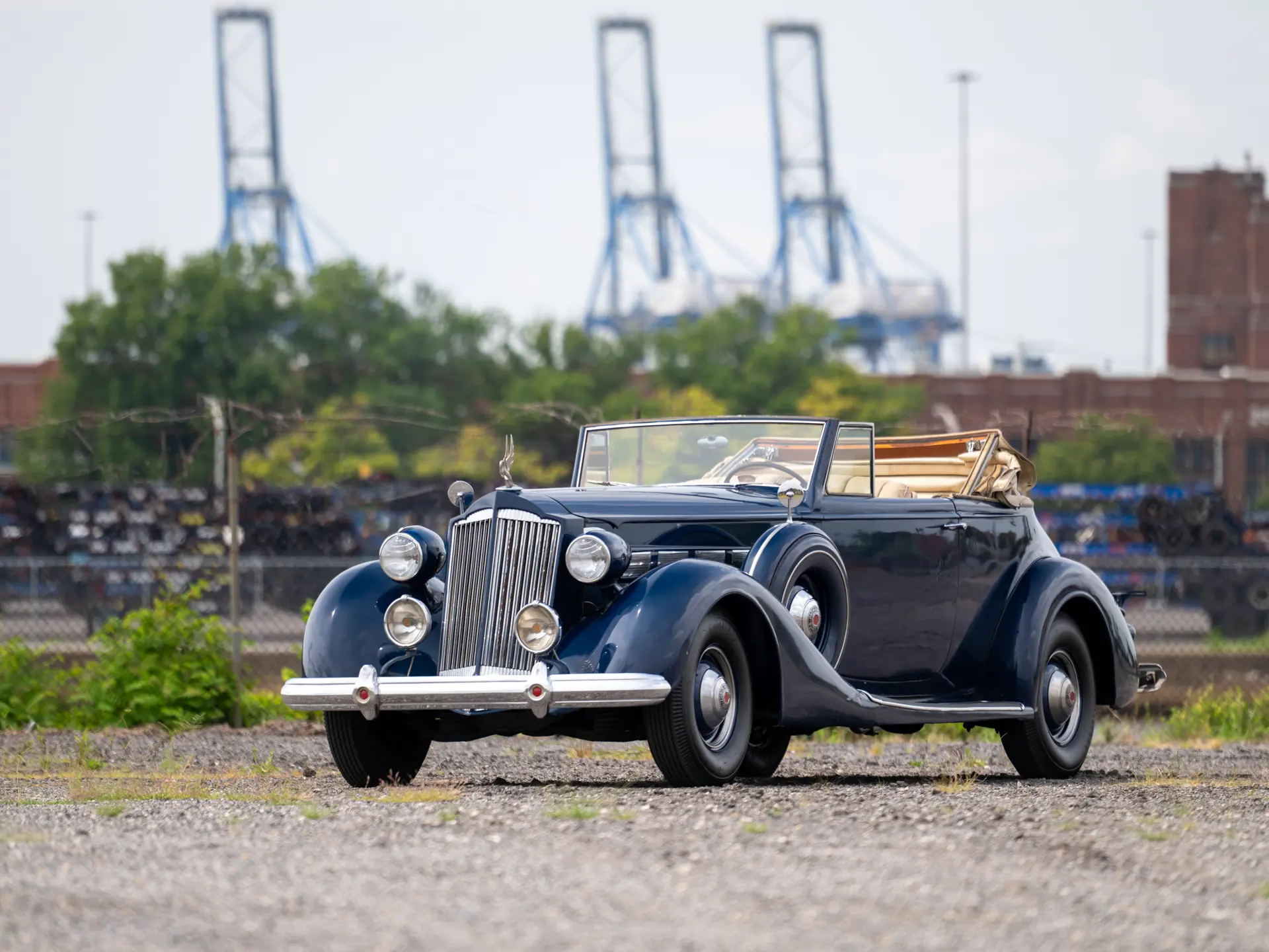 1937 Packard Eight sold at auction for $29,120