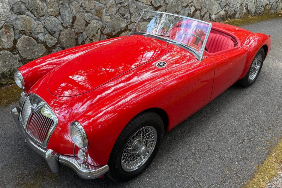 1956 MG A sold at auction for $22,850