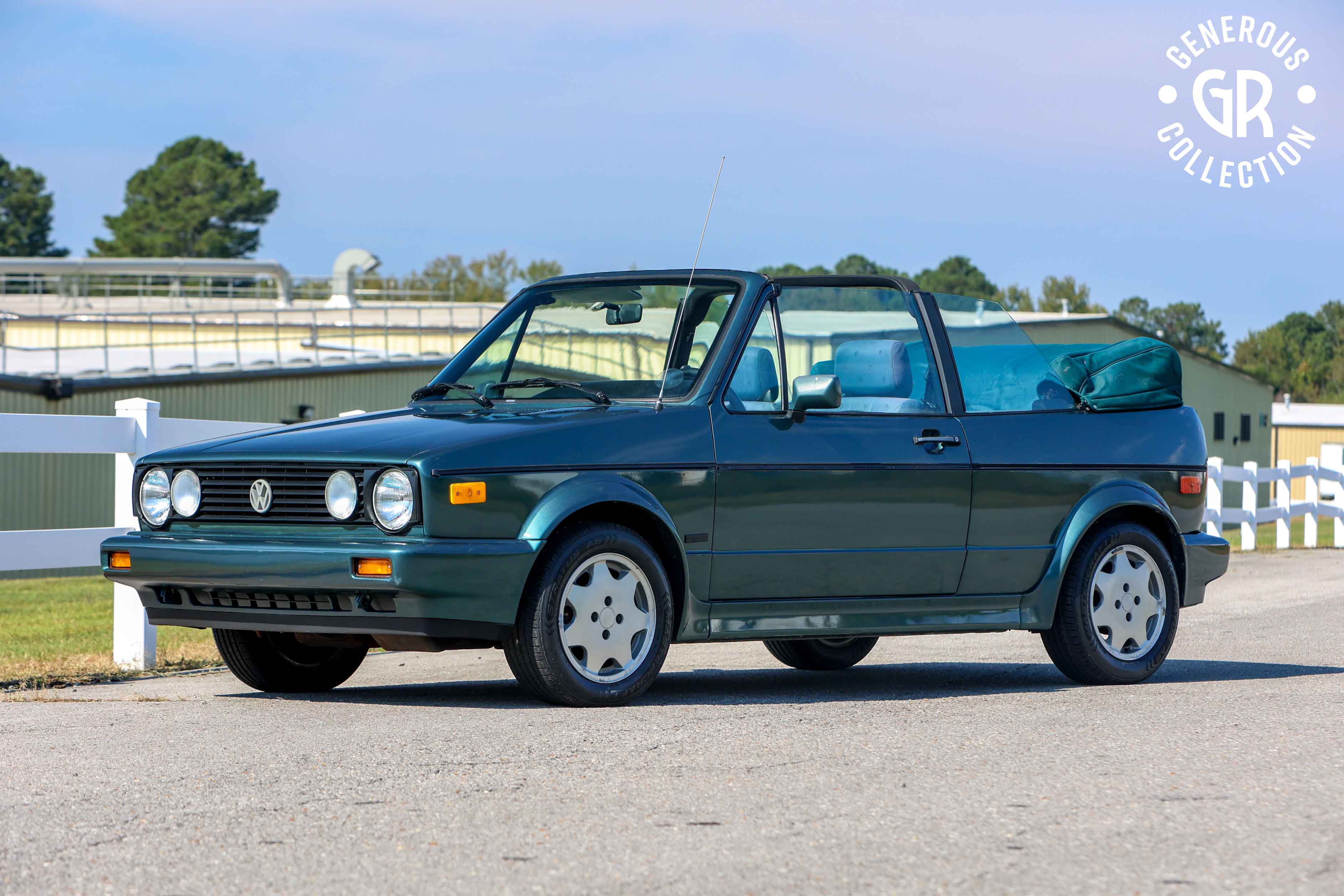1991 Volkswagen Cabriolet sold at auction for $4,100