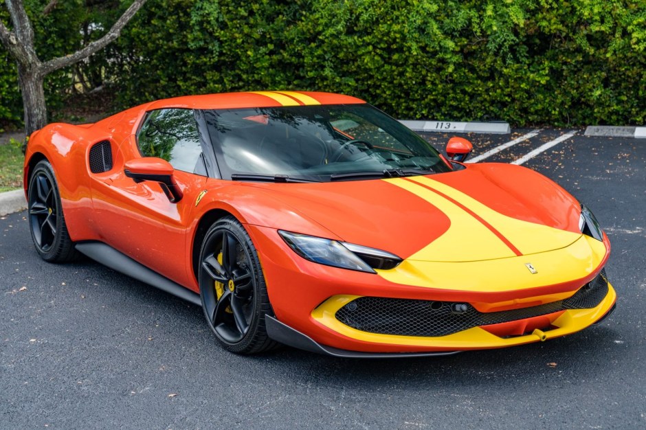 2024 Ferrari 296 sold at auction for $350,000