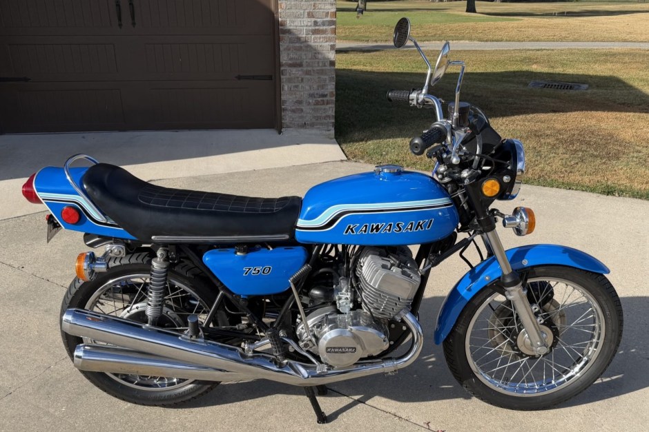 1972 Kawasaki H2 sold at auction for $19,500