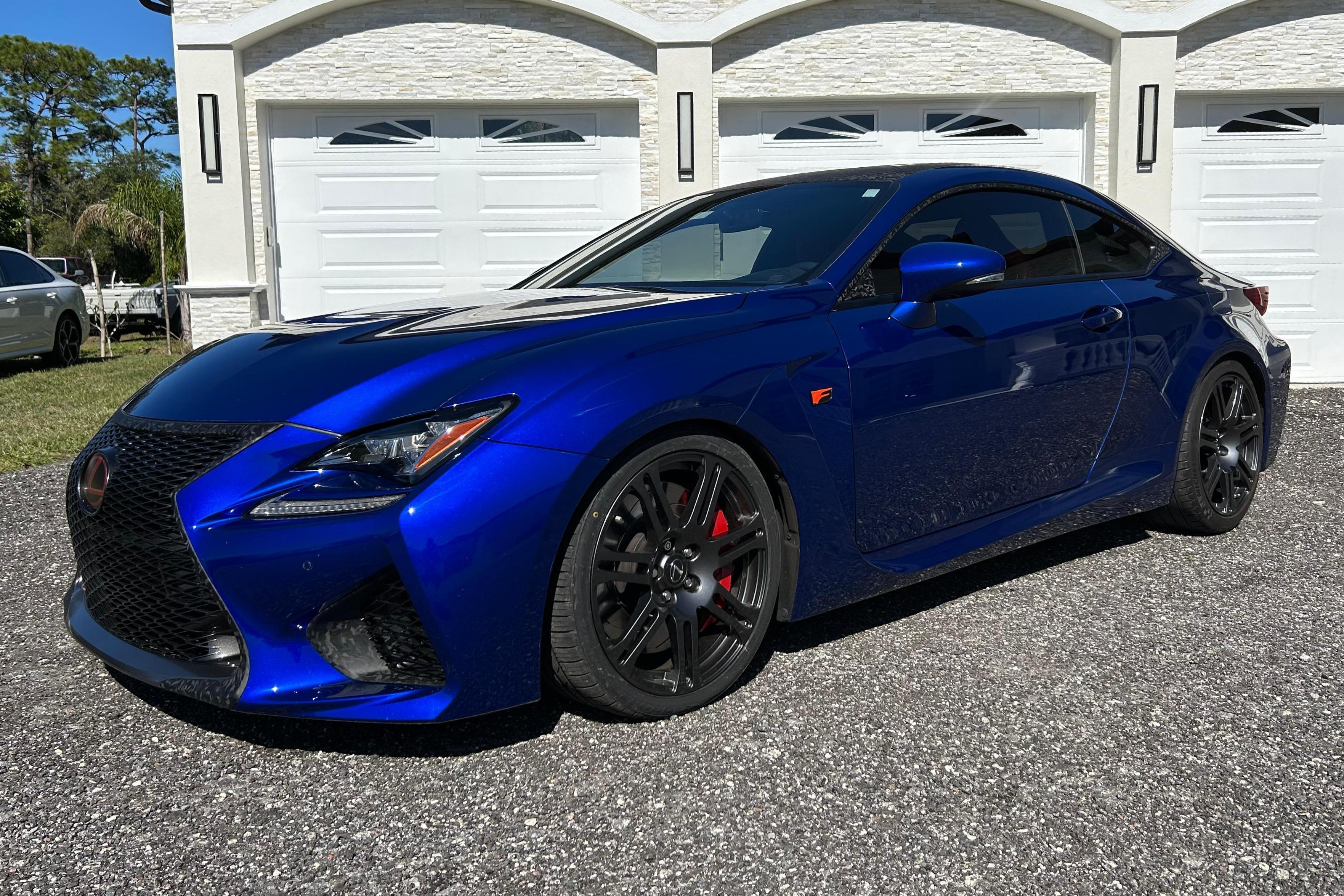 2017 Lexus RC sold at auction for $42,000