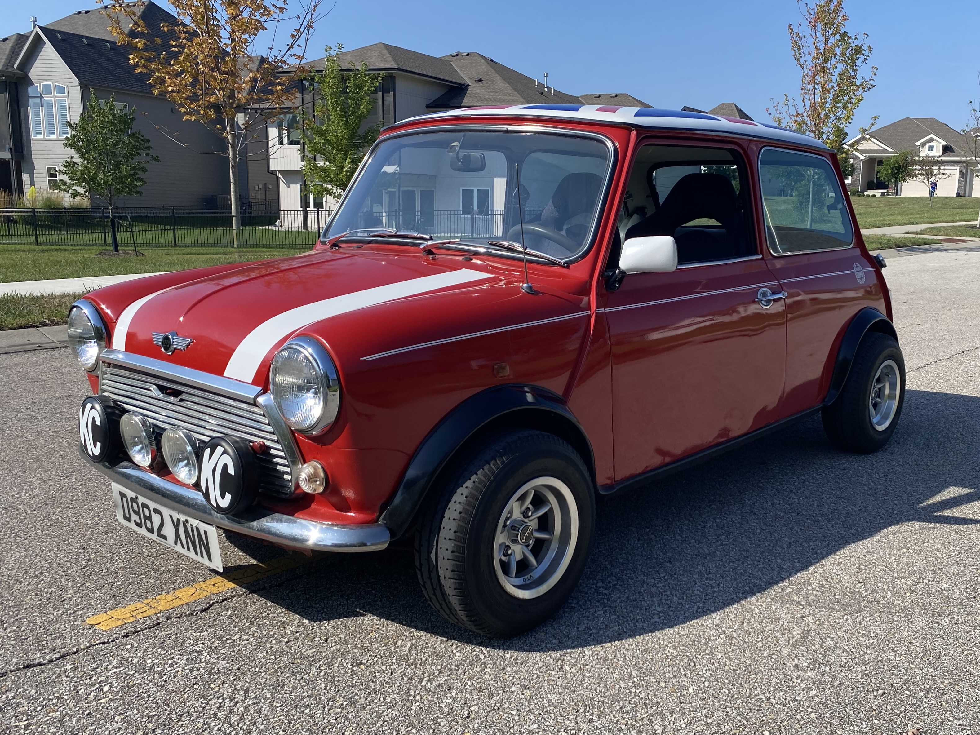 1987 Austin Mini Cooper sold at auction for $9,200