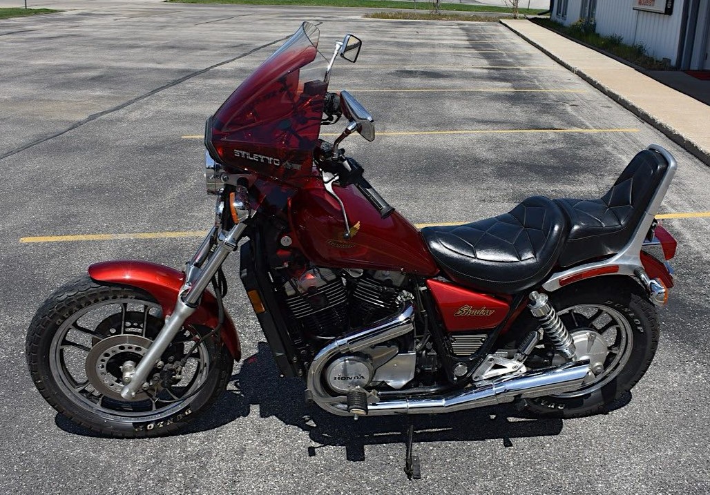 1985 Honda Shadow sold at auction for $600
