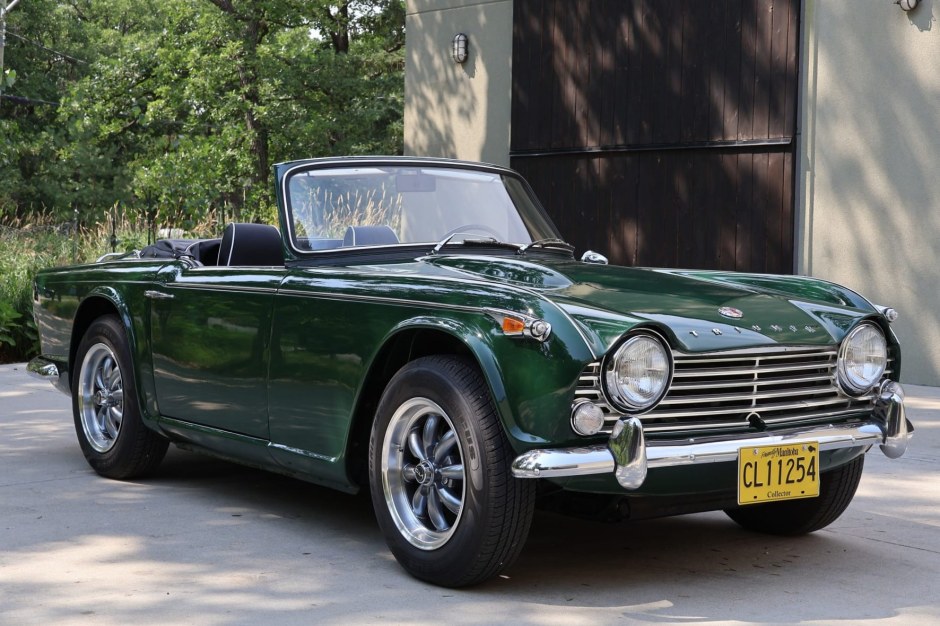 1966 Triumph TR4 sold at auction for $26,750