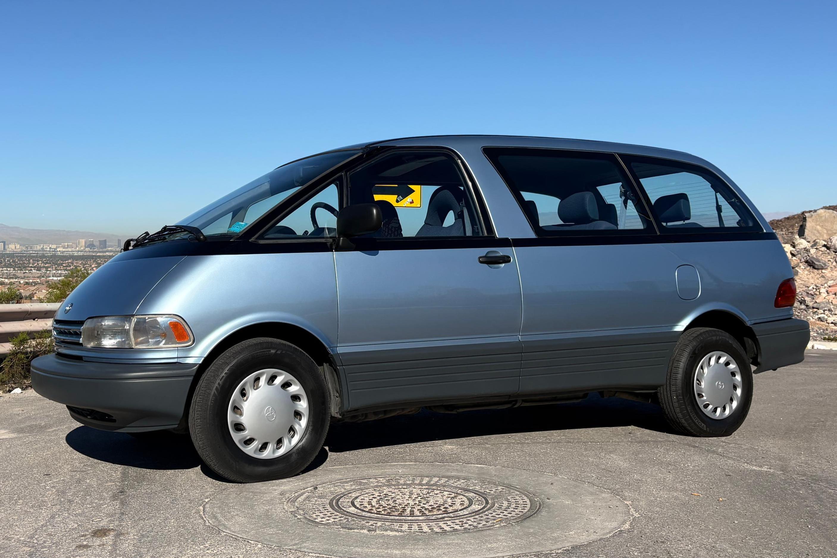 1991 Toyota Previa sold at auction for $7,654