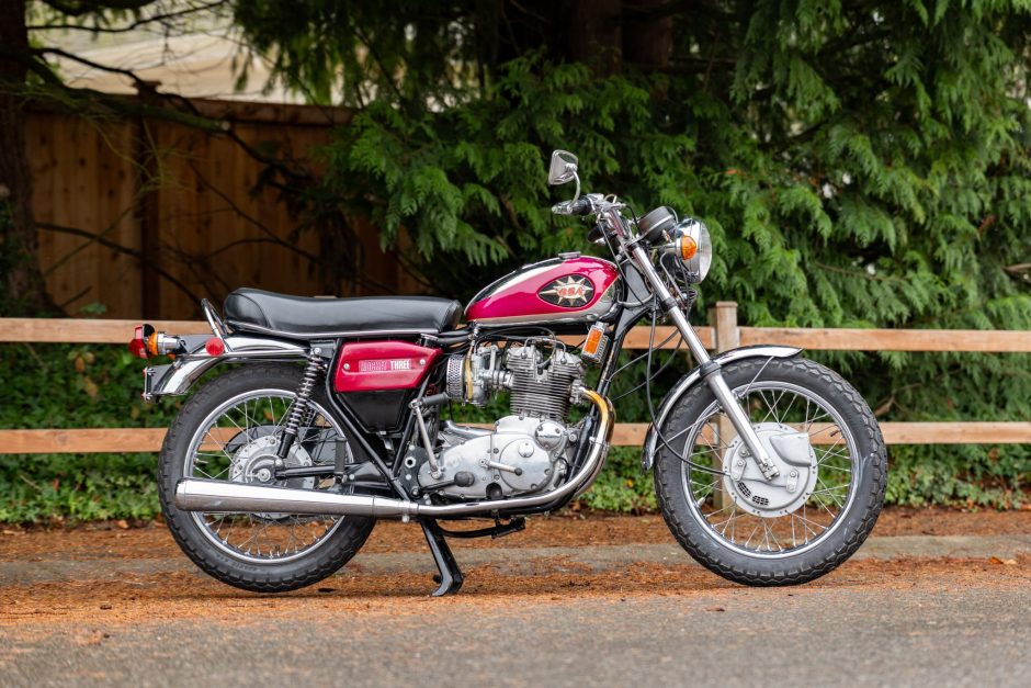 1972 BSA Rocket sold at auction for $9,500