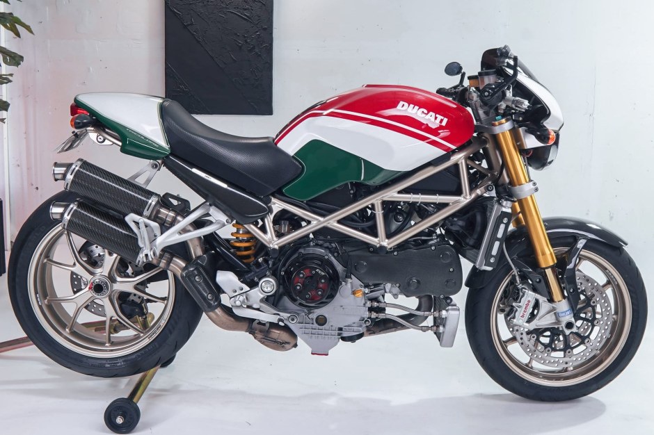 2008 Ducati Monster sold at auction for $9,700